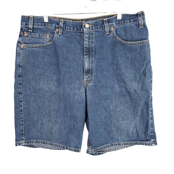 Levi's Other - Mens Levi's 550 Blue Denim Shorts Relaxed Fit 11" Inseam 100% Cotton Size 40